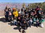 fourth graders at the grand canyon